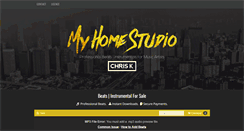 Desktop Screenshot of my-home-studio.com