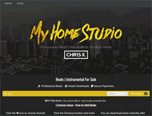 Tablet Screenshot of my-home-studio.com
